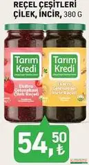 TARIM KREDİ REÇEL ÇEŞİTLERİ 380 G fiyat ve kampanya bilgisi